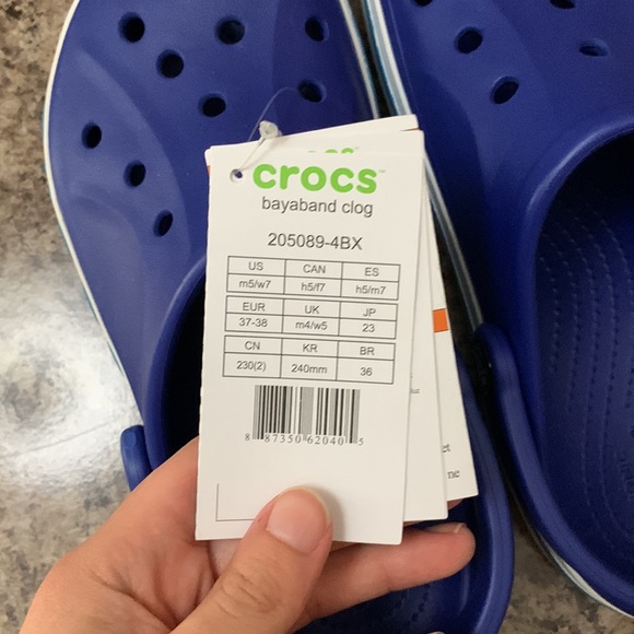 Blue Crocs - Picture 9 of 9